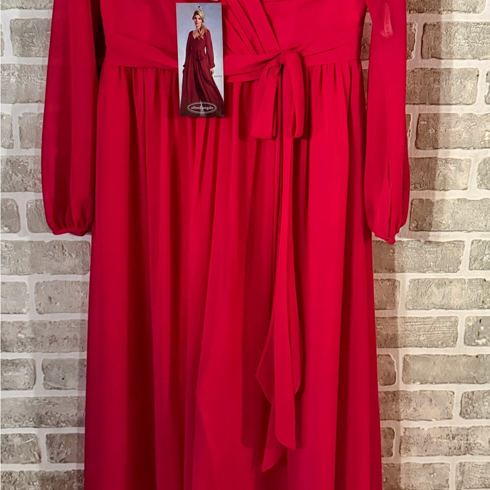 Alfred Angelo Red Jumpsuit - Picture 3 of 10